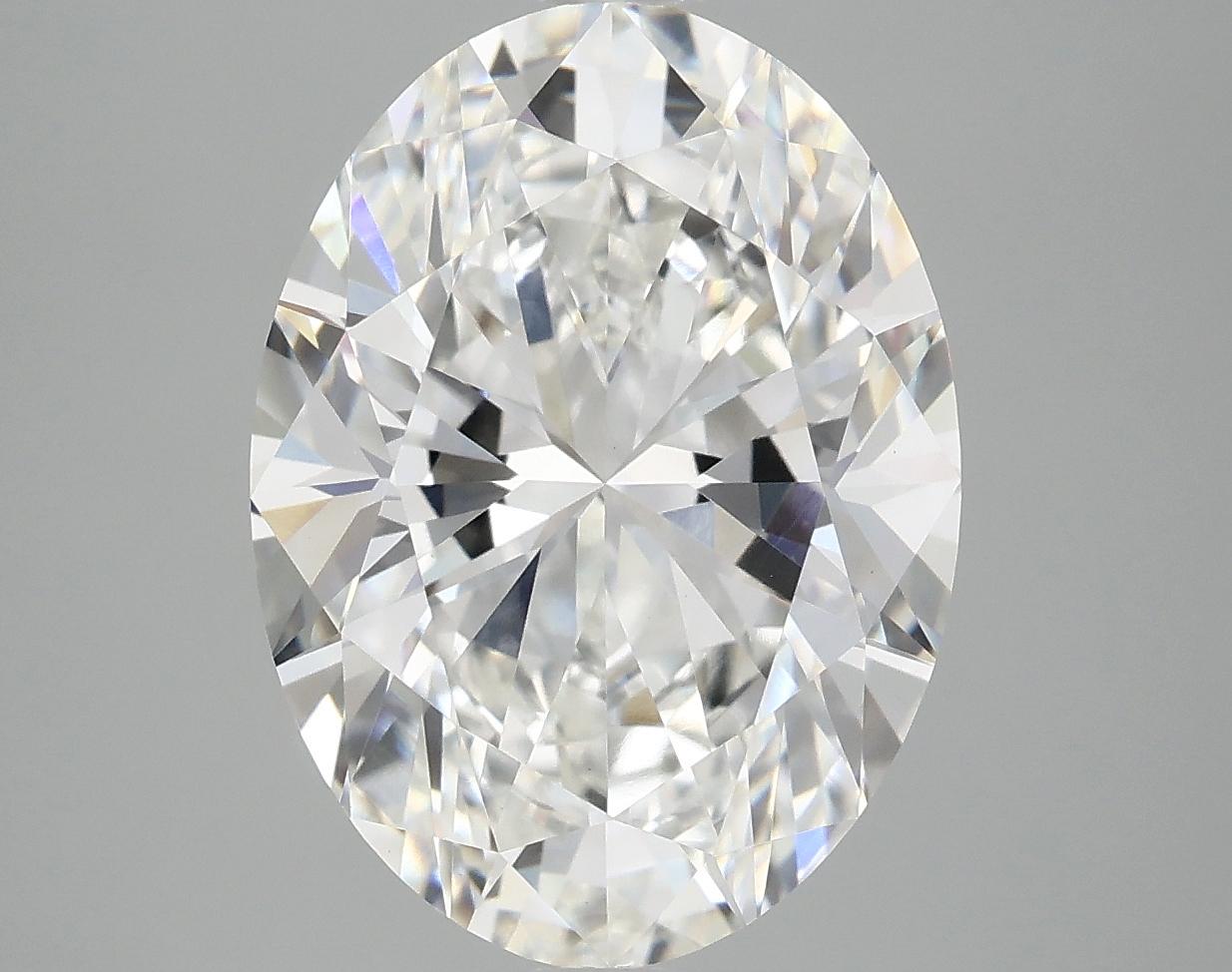 4.07 Carat Oval Shaped Excellent Cut VVS2 IGI Certified Lab Grown Diamond