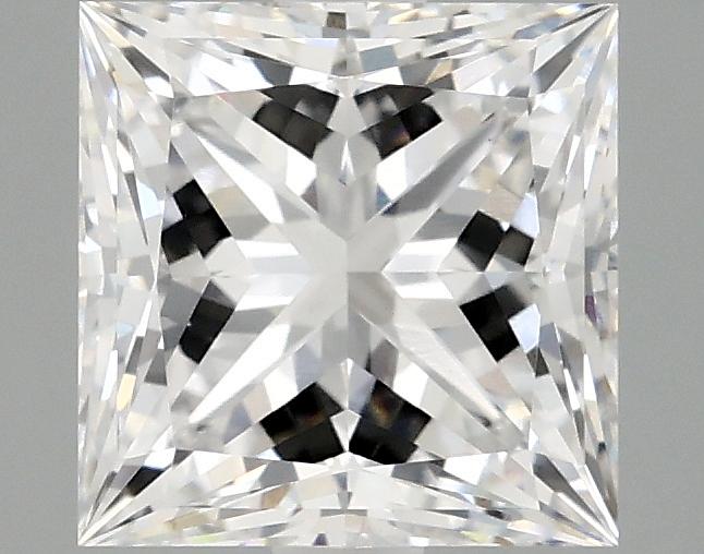 2.06 Carat Princess Shaped Ideal Cut VVS2 IGI Certified Lab Grown Diamond