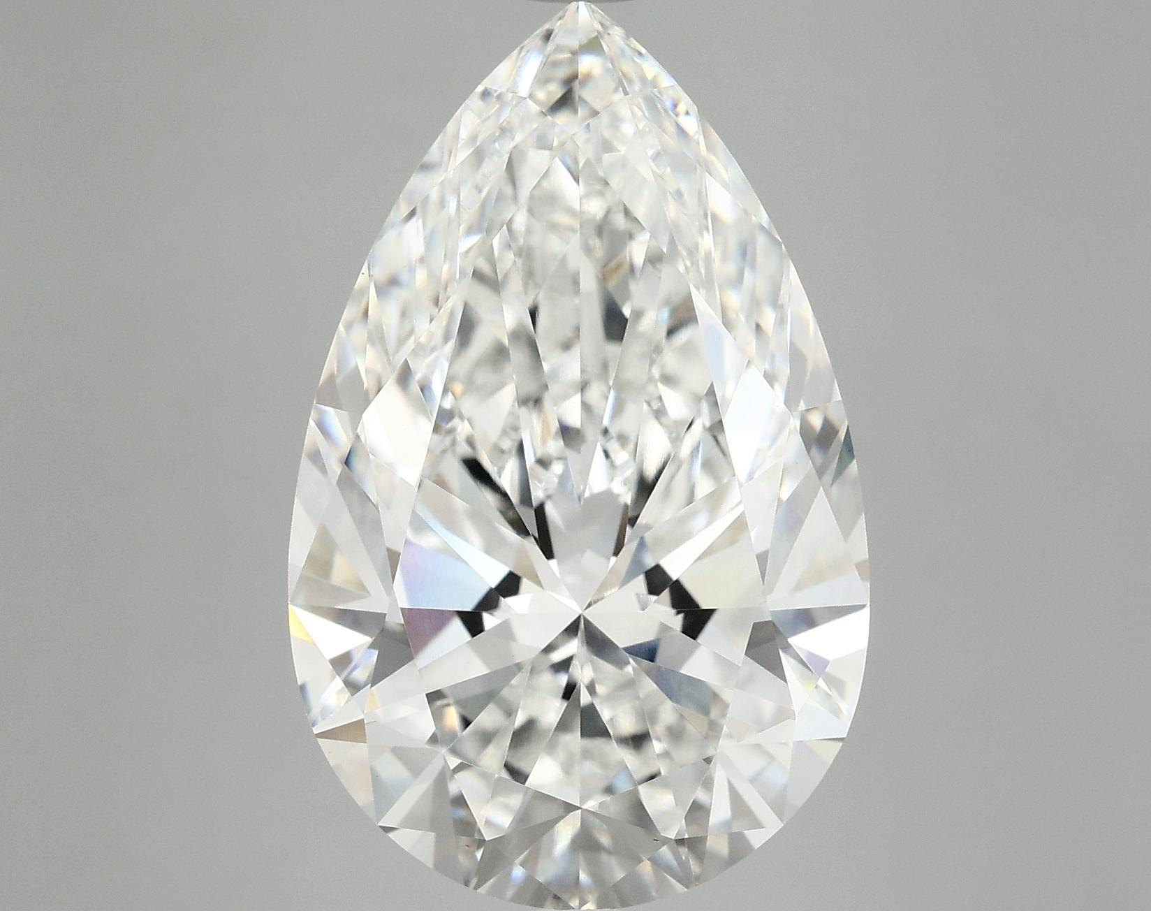 10.13 Carat Pear Shaped Ideal Cut VVS2 IGI Certified Lab Grown Diamond