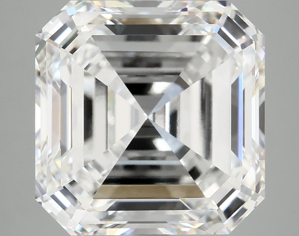 8.29 Carat Asscher Shaped Ideal Cut VVS2 IGI Certified Lab Grown Diamond
