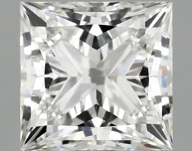 2.05 Carat Princess Shaped Ideal Cut VS1 IGI Certified Lab Grown Diamond