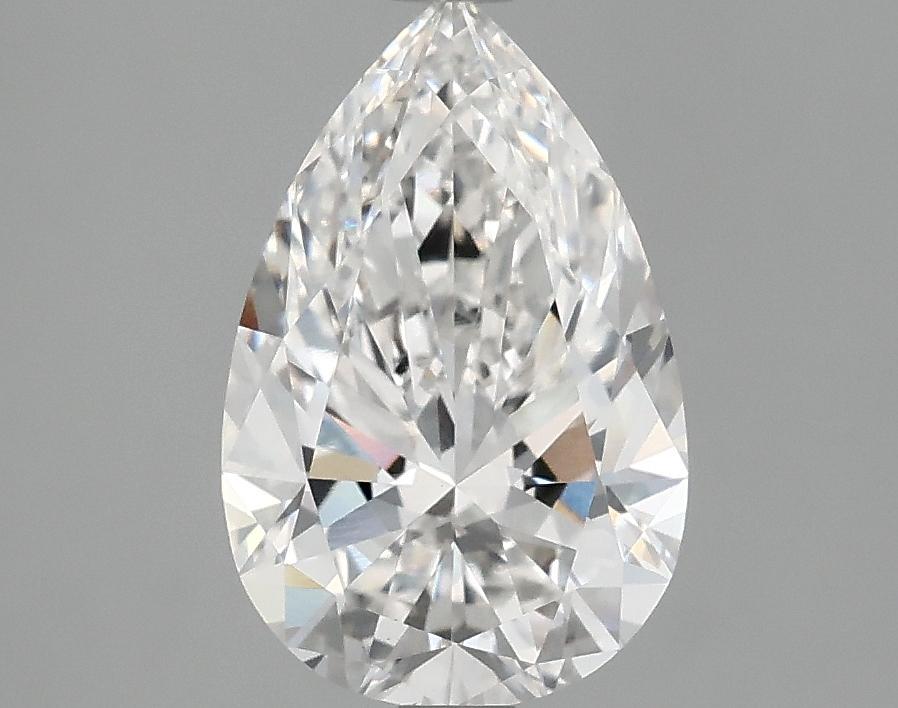 2.03 Carat Pear Shaped Ideal Cut VVS2 IGI Certified Lab Grown Diamond