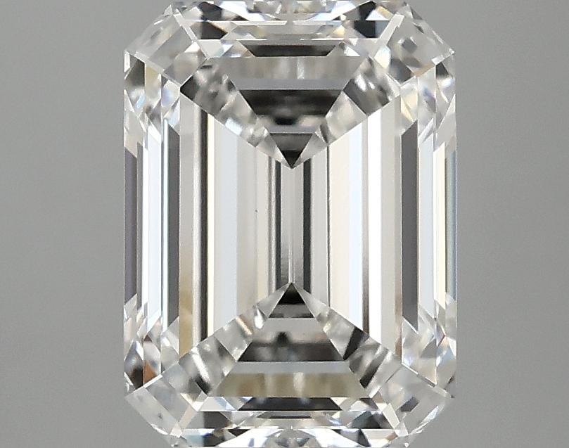 3.09 Carat Emerald Shaped Excellent Cut VS1 IGI Certified Lab Grown Diamond