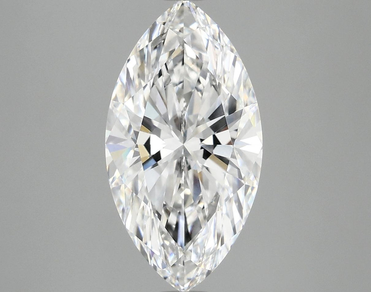2.99 Carat Marquise Shaped Excellent Cut VVS2 IGI Certified Lab Grown Diamond