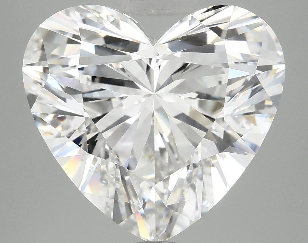 6.03 Carat Heart Shaped Ideal Cut VS1 IGI Certified Lab Grown Diamond