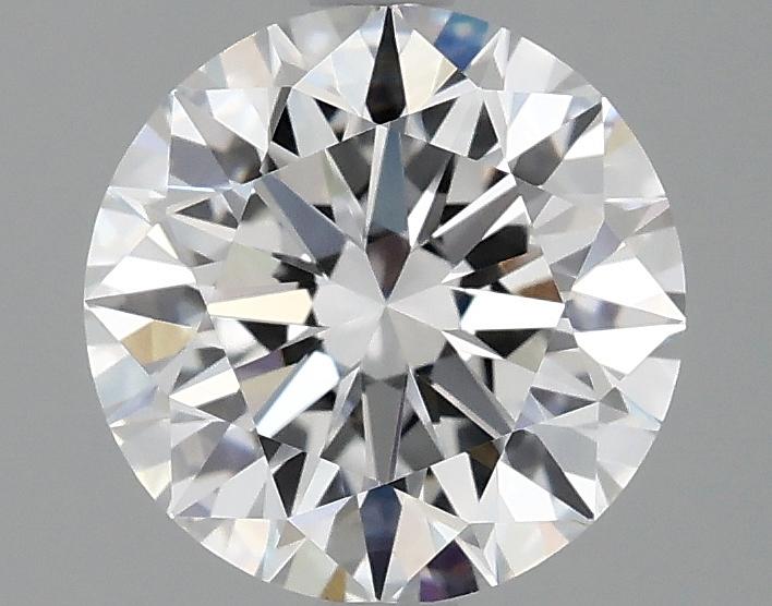 2.08 Carat Round Shaped Ideal Cut VVS2 IGI Certified Lab Grown Diamond