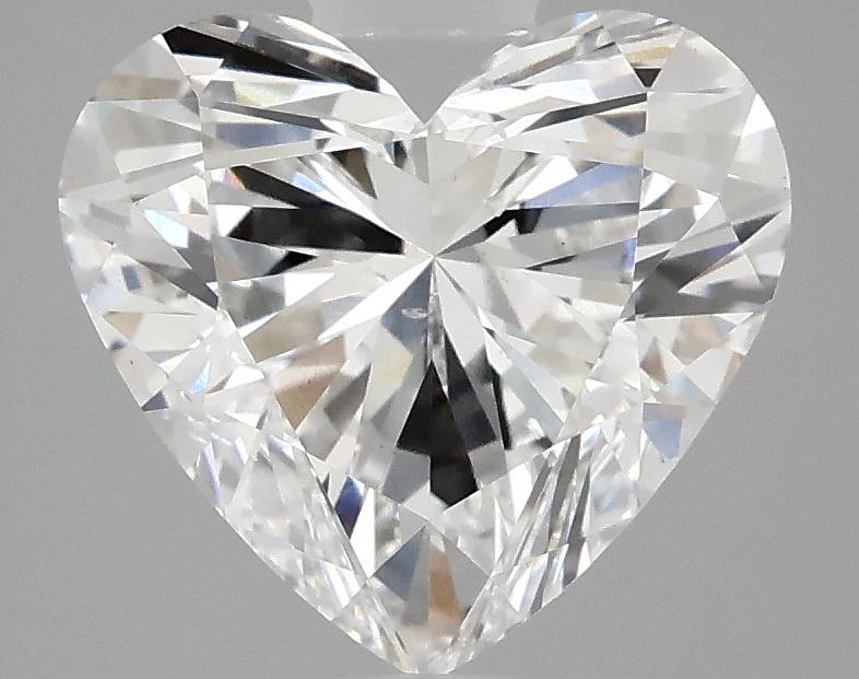 3.01 Carat Heart Shaped Ideal Cut SI1 IGI Certified Lab Grown Diamond