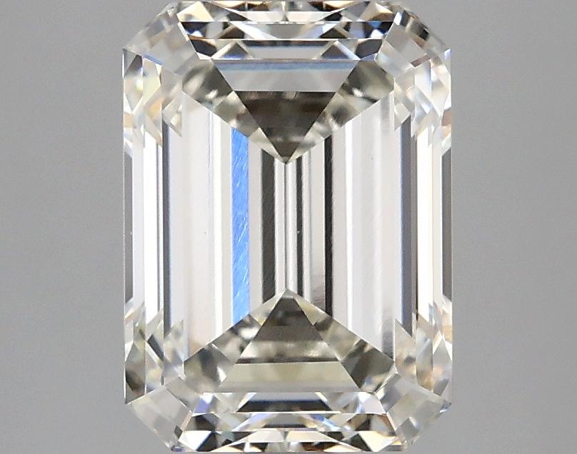 3.03 Carat Emerald Shaped Excellent Cut VS1 IGI Certified Lab Grown Diamond