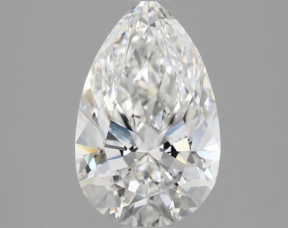 2.05 Carat Pear Shaped Ideal Cut VS1 IGI Certified Lab Grown Diamond