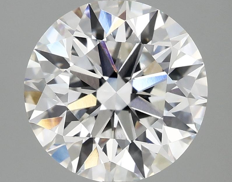 3.09 Carat Round Shaped Excellent Cut VVS2 IGI Certified Lab Grown Diamond