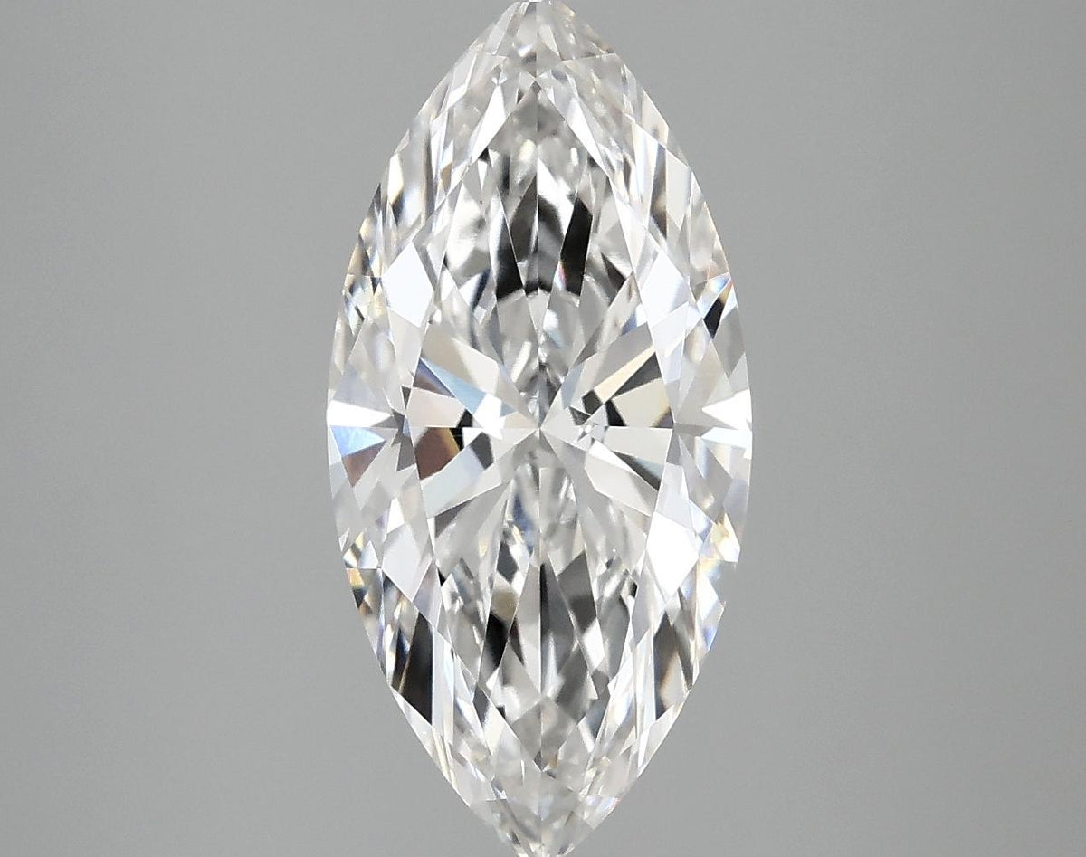 2.92 Carat Marquise Shaped Excellent Cut VS1 IGI Certified Lab Grown Diamond