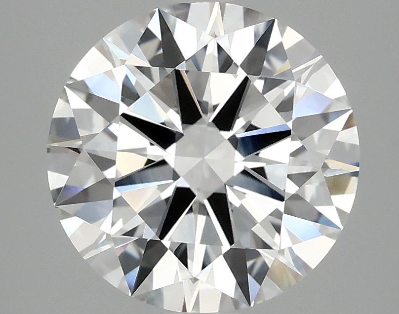 3.09 Carat Round Shaped Ideal Cut VVS2 IGI Certified Lab Grown Diamond