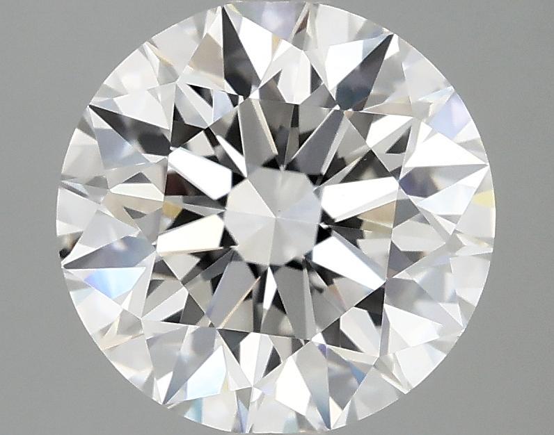 3.09 Carat Round Shaped Excellent Cut VVS2 IGI Certified Lab Grown Diamond
