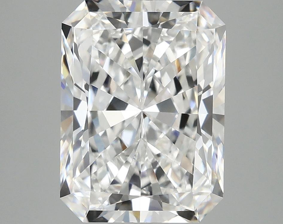 4.08 Carat Radiant Shaped Excellent Cut VVS2 IGI Certified Lab Grown Diamond
