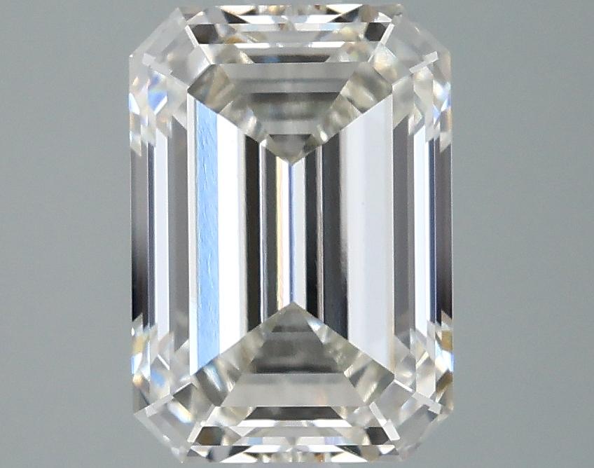 3.07 Carat Emerald Shaped Ideal Cut VVS2 IGI Certified Lab Grown Diamond
