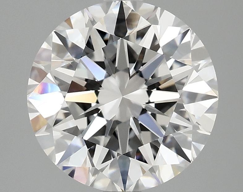 3.06 Carat Round Shaped Excellent Cut VVS2 IGI Certified Lab Grown Diamond
