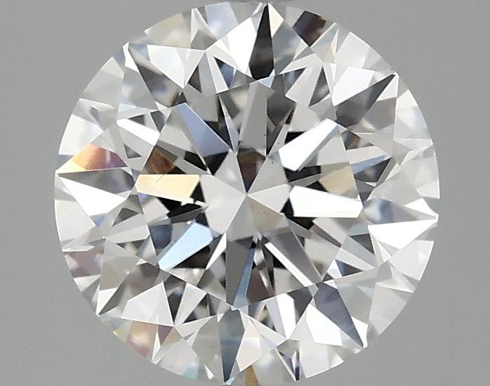 2.1 Carat Round Shaped Ideal Cut VVS2 IGI Certified Lab Grown Diamond
