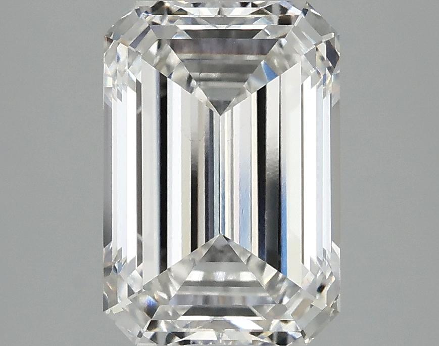2.98 Carat Emerald Shaped Ideal Cut VS1 IGI Certified Lab Grown Diamond