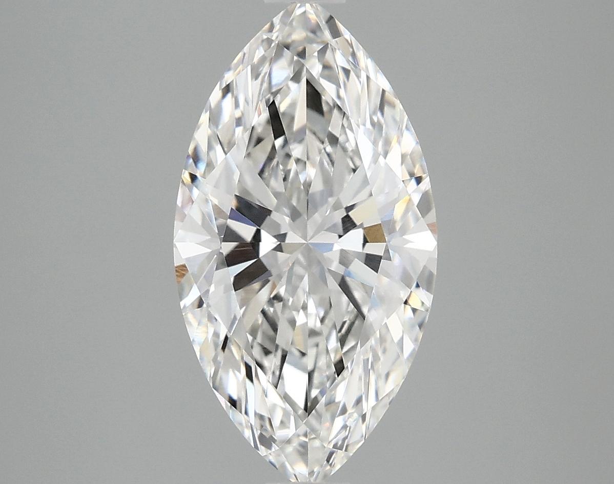 3.02 Carat Marquise Shaped Excellent Cut VVS2 IGI Certified Lab Grown Diamond