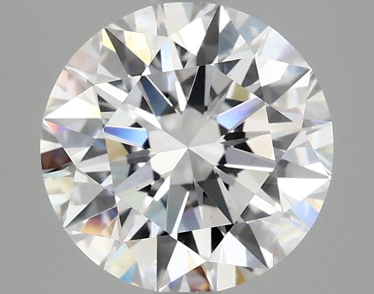 2.4 Carat Round Shaped Excellent Cut VS2 IGI Certified Lab Grown Diamond