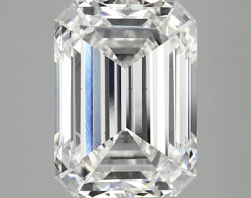 3.08 Carat Emerald Shaped Excellent Cut VS1 IGI Certified Lab Grown Diamond