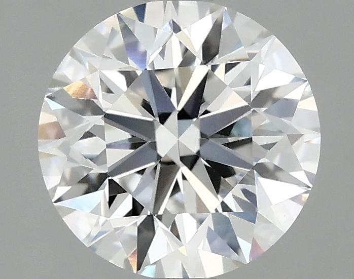 2.05 Carat Round Shaped Excellent Cut VVS2 IGI Certified Lab Grown Diamond