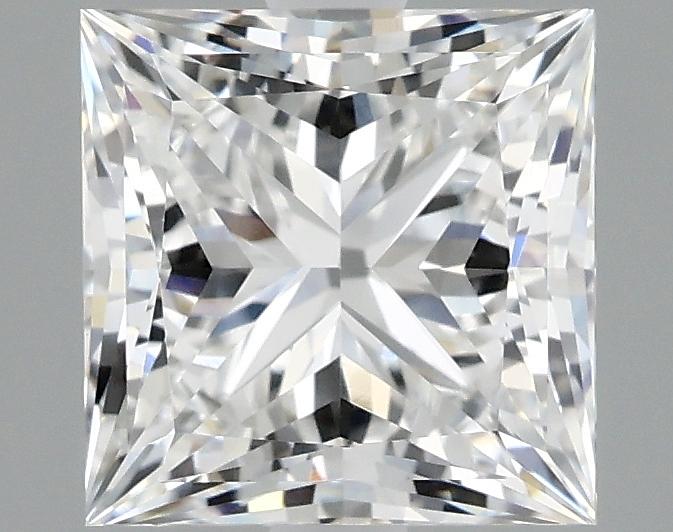 1.97 Carat Princess Shaped Ideal Cut VVS2 IGI Certified Lab Grown Diamond