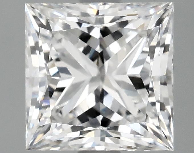 2.09 Carat Princess Shaped Ideal Cut VS2 IGI Certified Lab Grown Diamond