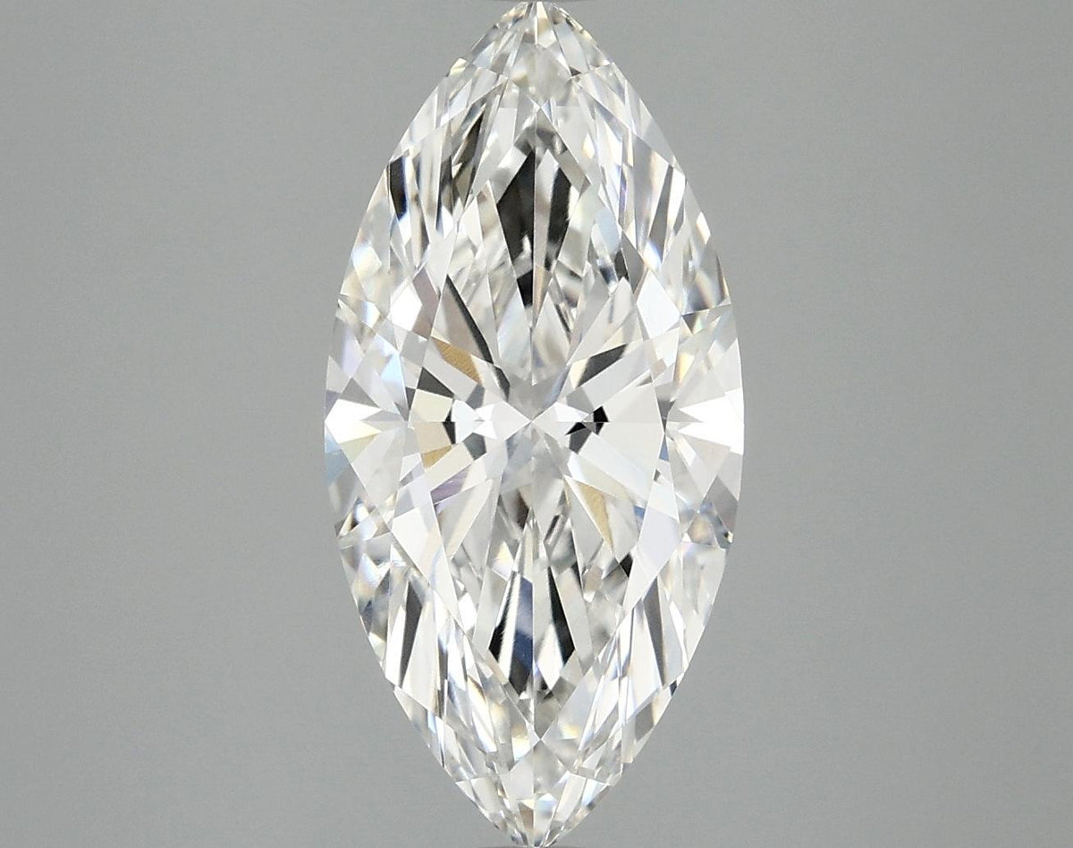 3.1 Carat Marquise Shaped Excellent Cut VVS2 IGI Certified Lab Grown Diamond