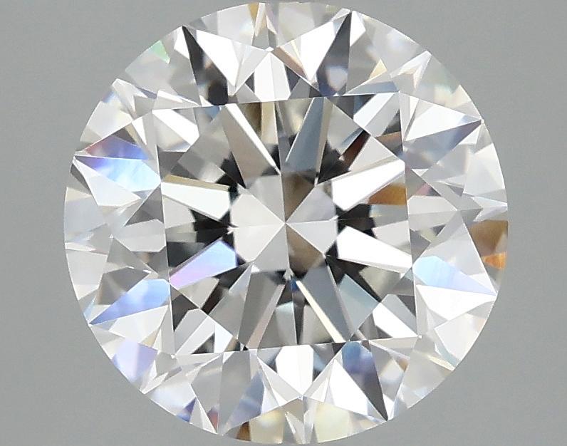 3.09 Carat Round Shaped Excellent Cut VVS2 IGI Certified Lab Grown Diamond