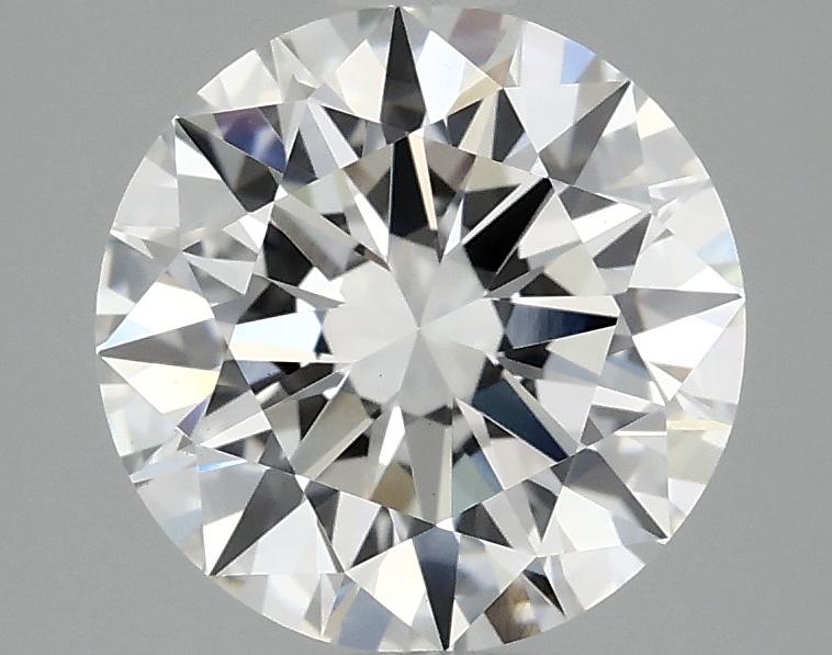 2.58 Carat Round Shaped Ideal Cut VVS2 IGI Certified Lab Grown Diamond