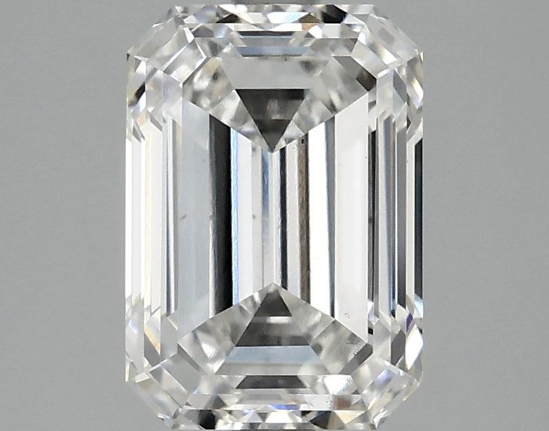 2.52 Carat Emerald Shaped Ideal Cut VS2 IGI Certified Lab Grown Diamond