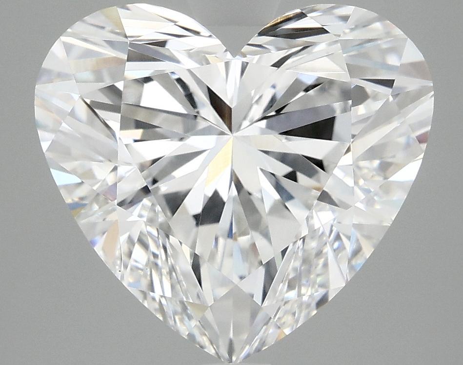 5.1 Carat Heart Shaped Ideal Cut VVS2 IGI Certified Lab Grown Diamond