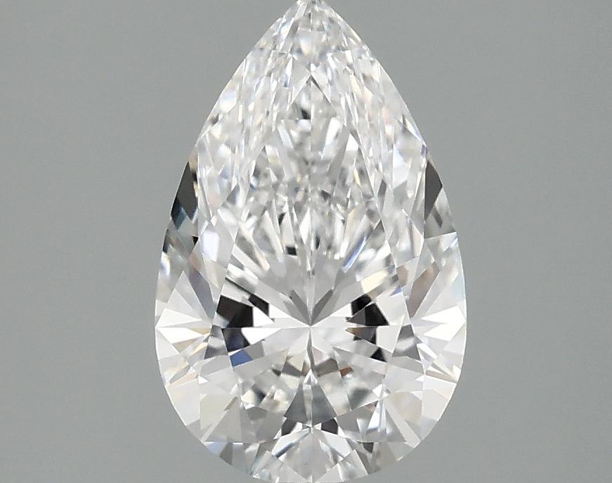 1.59 Carat Pear Shaped Ideal Cut VVS2 IGI Certified Lab Grown Diamond