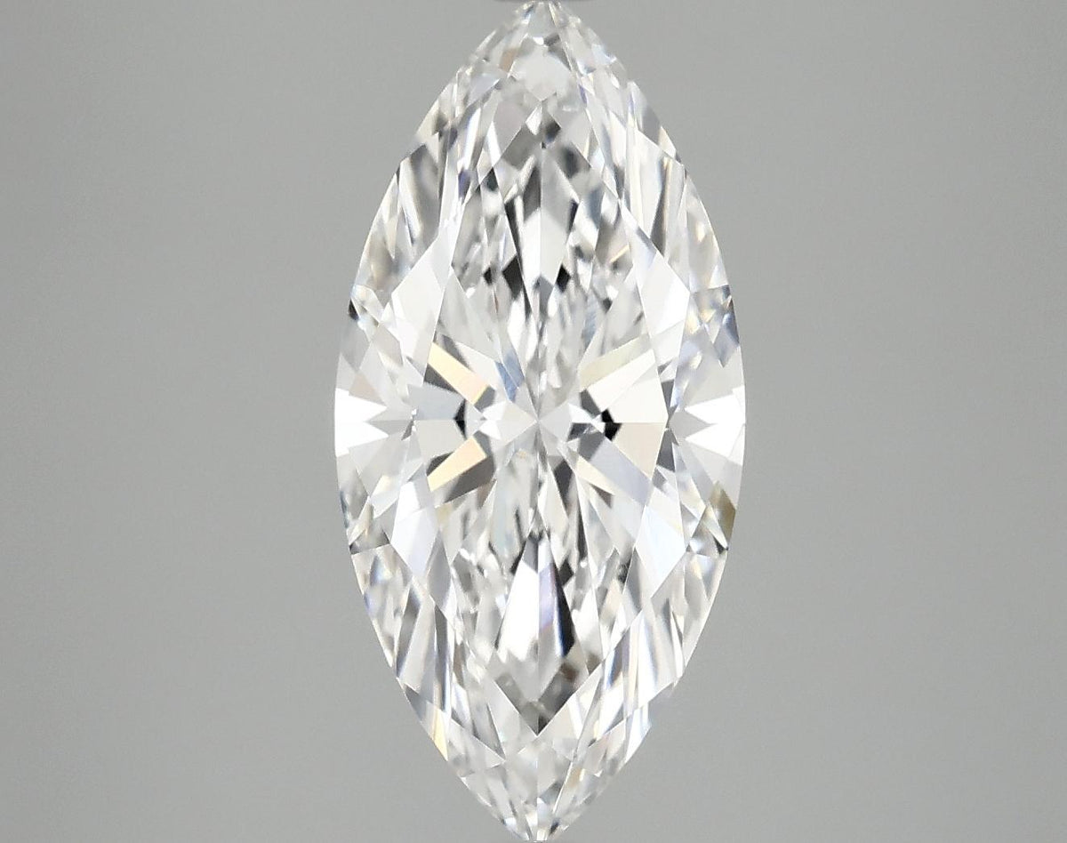 3.02 Carat Marquise Shaped Excellent Cut VVS2 IGI Certified Lab Grown Diamond