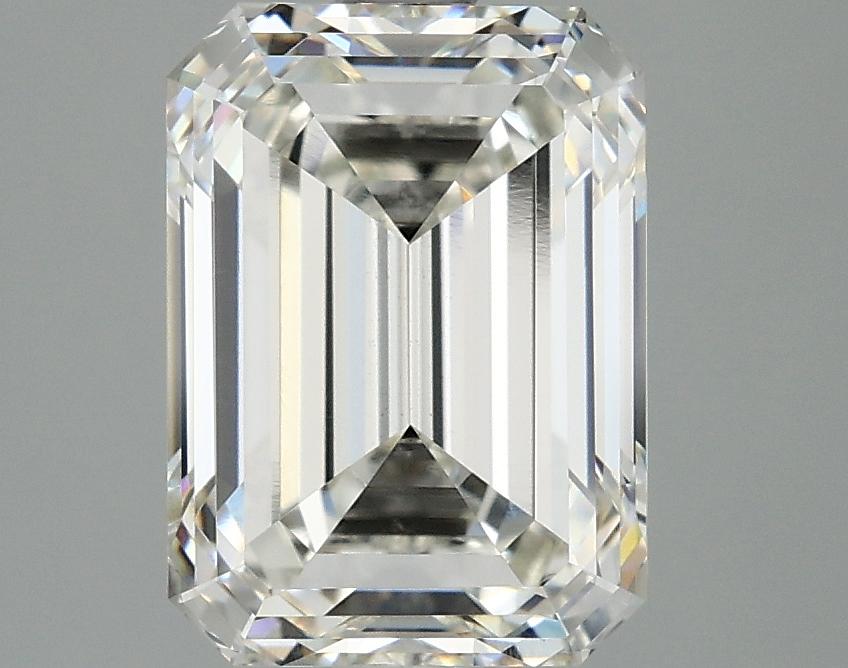3.12 Carat Emerald Shaped Excellent Cut VS1 IGI Certified Lab Grown Diamond