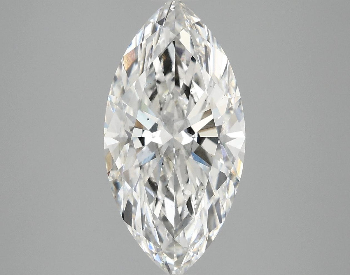 3.01 Carat Marquise Shaped Ideal Cut SI1 IGI Certified Lab Grown Diamond