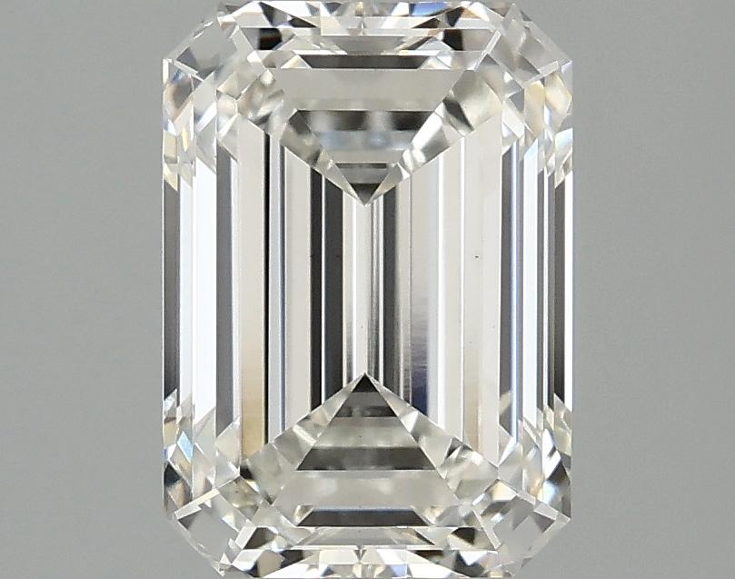 2.1 Carat Emerald Shaped Ideal Cut VS1 IGI Certified Lab Grown Diamond