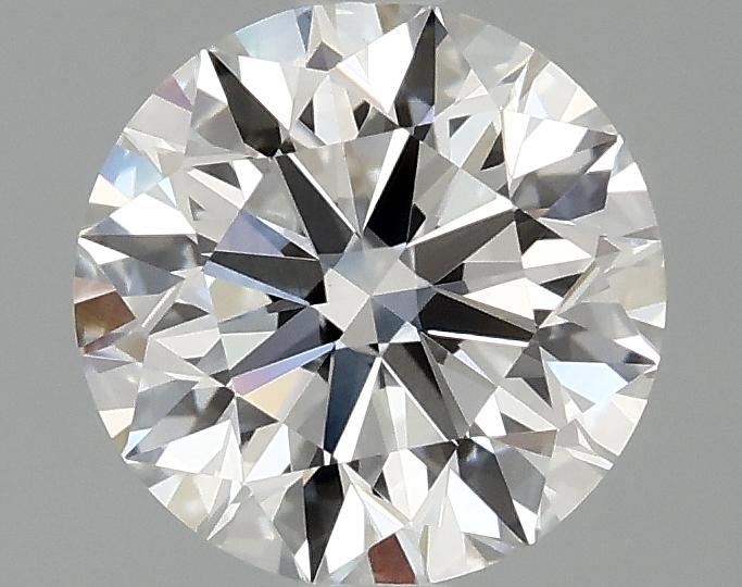 2.04 Carat Round Shaped Ideal Cut VVS2 IGI Certified Lab Grown Diamond