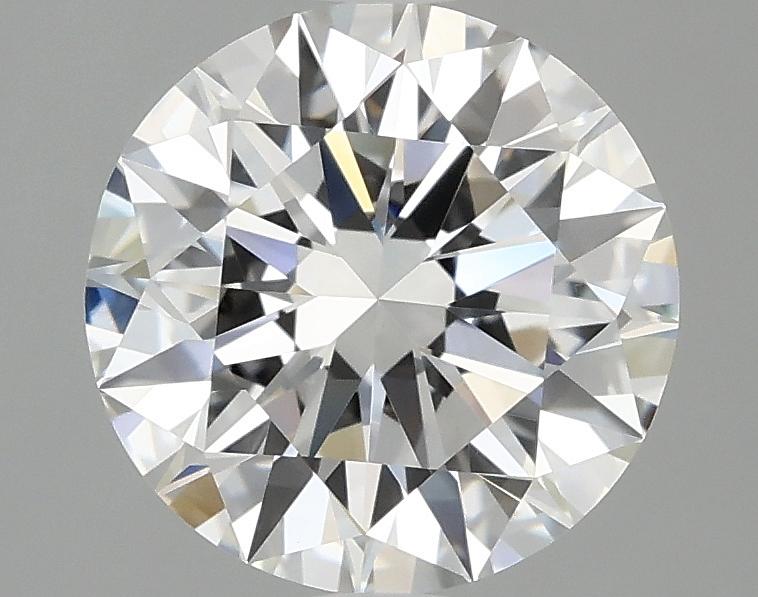 2.53 Carat Round Shaped Ideal Cut VVS2 IGI Certified Lab Grown Diamond