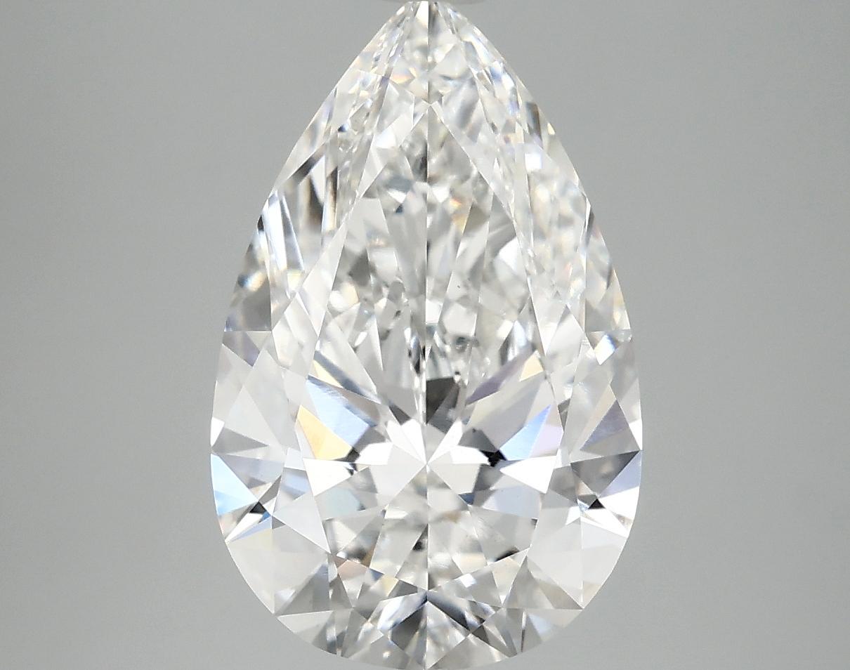 4.03 Carat Pear Shaped Ideal Cut VS1 IGI Certified Lab Grown Diamond