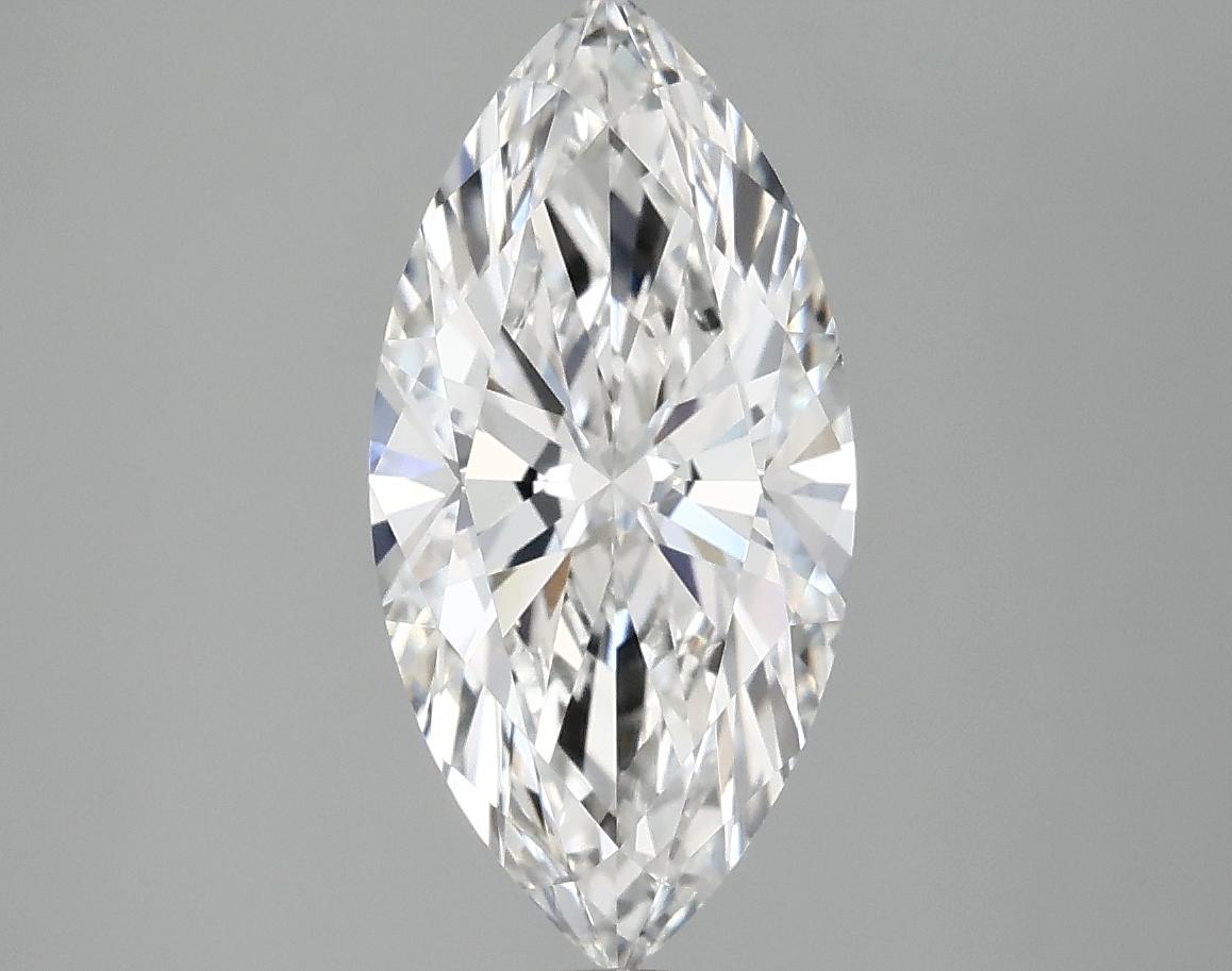 2.0 Carat Marquise Shaped Ideal Cut VVS2 IGI Certified Lab Grown Diamond