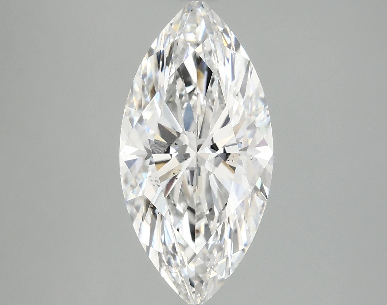 3.02 Carat Marquise Shaped Ideal Cut SI1 IGI Certified Lab Grown Diamond