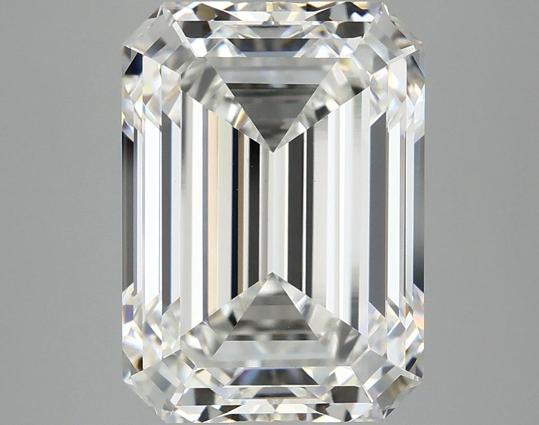 7.18 Carat Emerald Shaped Excellent Cut VVS2 IGI Certified Lab Grown Diamond