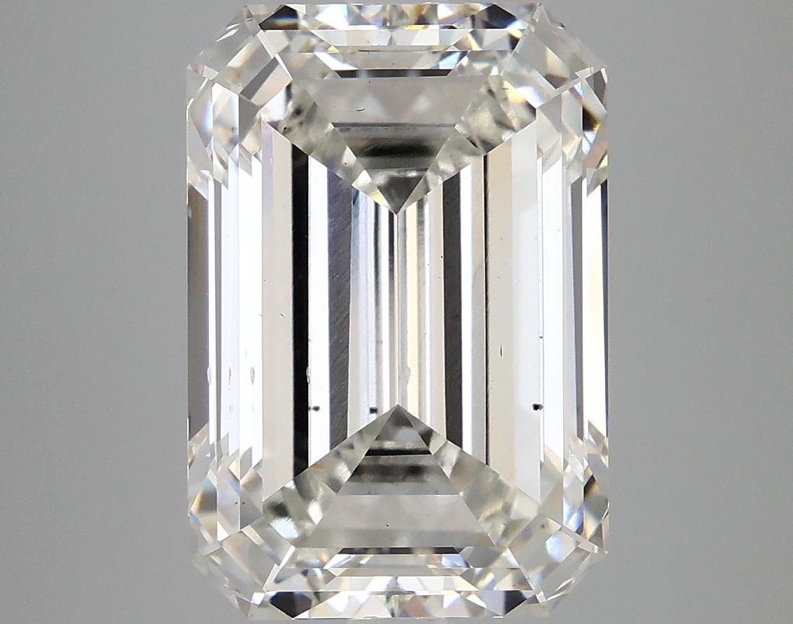 6.93 Carat Emerald Shaped Ideal Cut VS2 IGI Certified Lab Grown Diamond