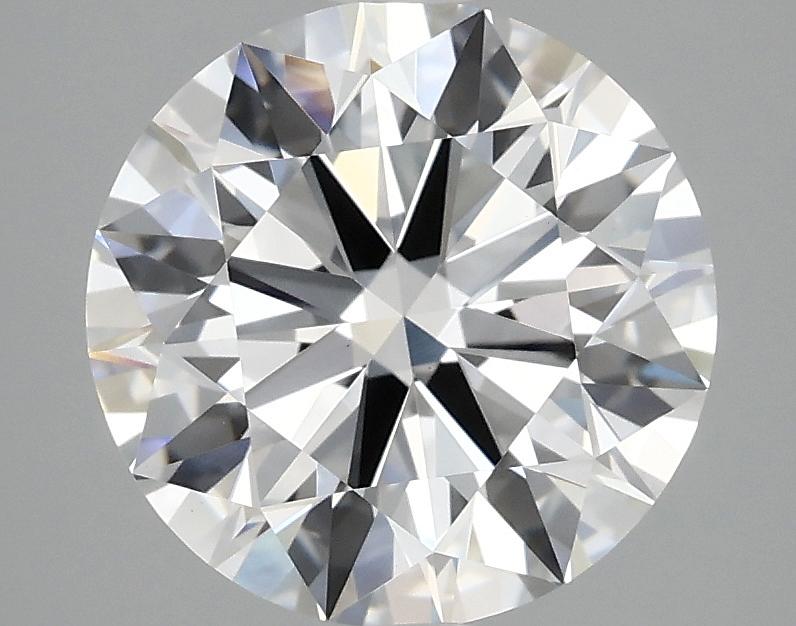 3.07 Carat Round Shaped Ideal Cut VVS2 IGI Certified Lab Grown Diamond