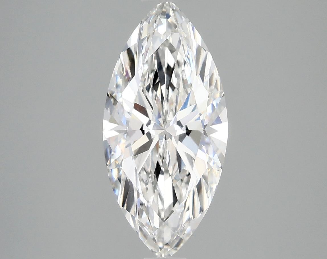 2.03 Carat Marquise Shaped Excellent Cut VVS2 IGI Certified Lab Grown Diamond