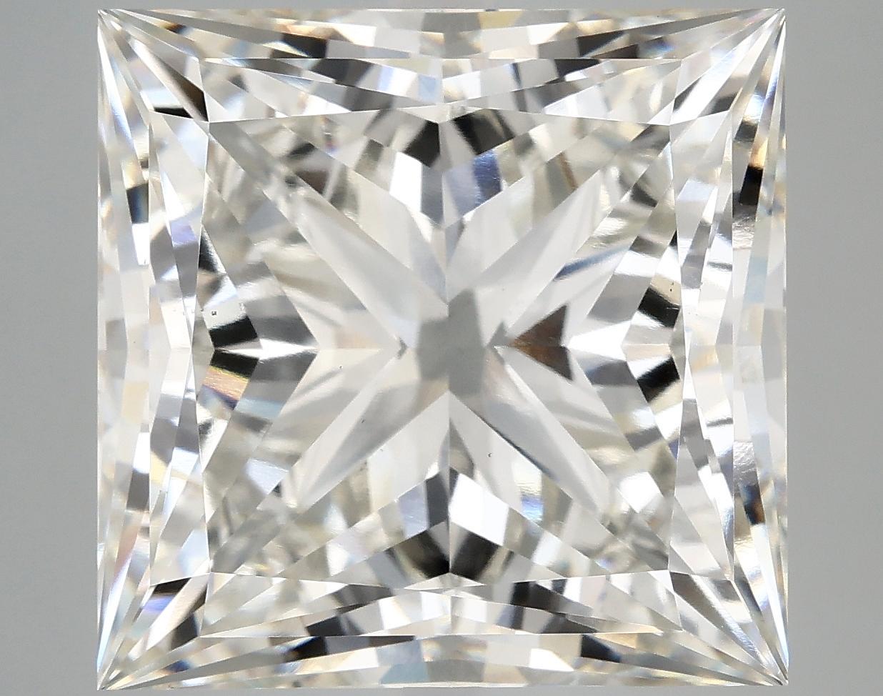 16.74 Carat Princess Shaped Ideal Cut VS1 IGI Certified Lab Grown Diamond