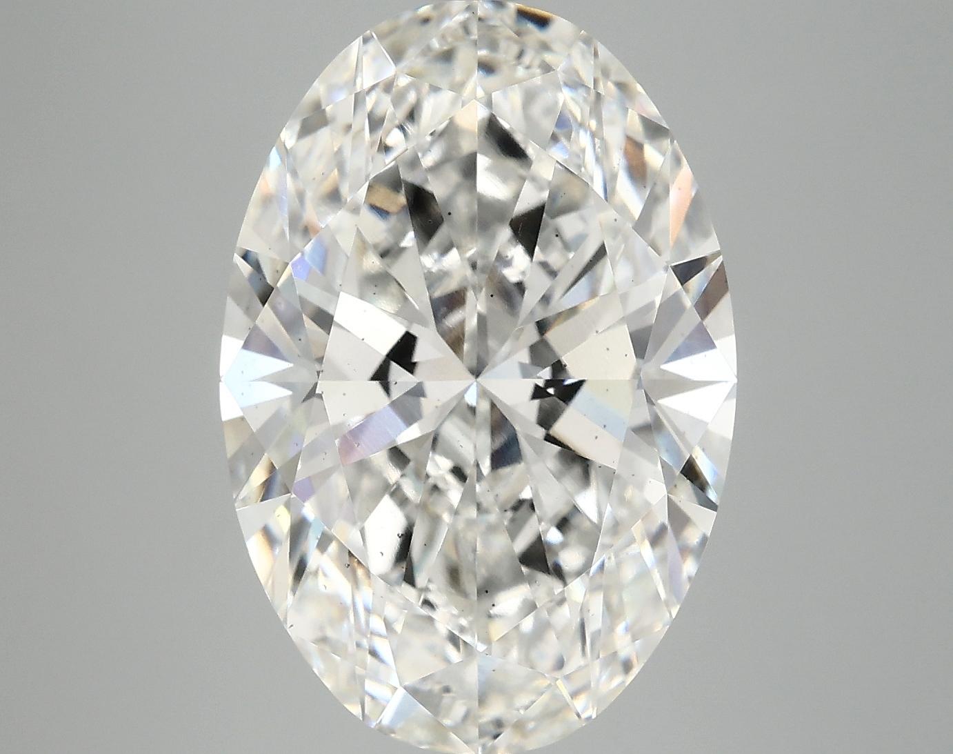 7.89 Carat Oval Shaped Ideal Cut SI1 IGI Certified Lab Grown Diamond