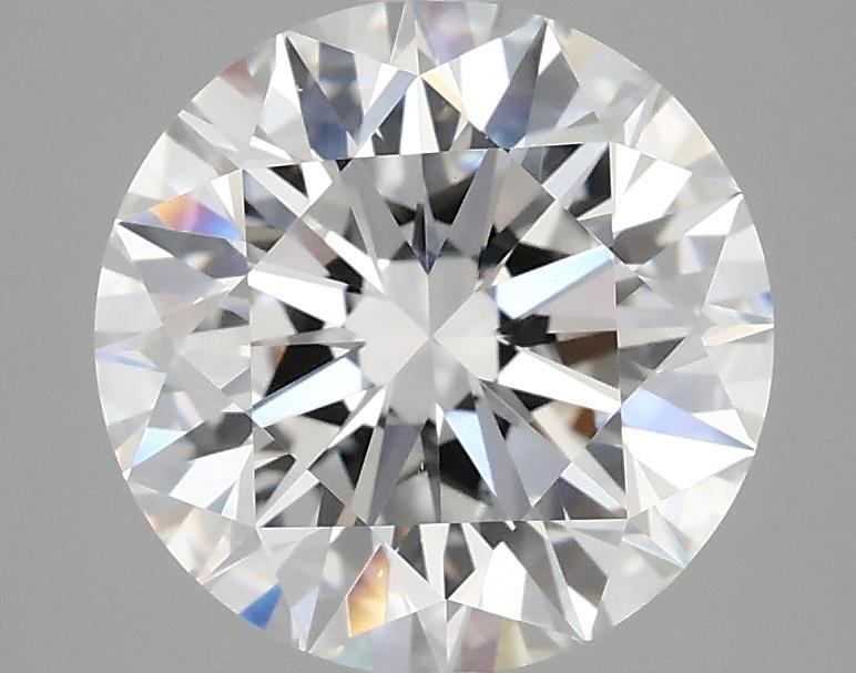 2.86 Carat Round Shaped Excellent Cut VS1 IGI Certified Lab Grown Diamond